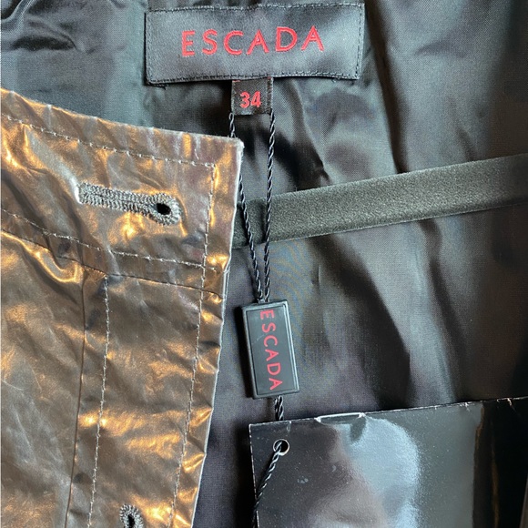 NWT Vintage Escada Silver Jacket fits like a medium/ large - Picture 12 of 16